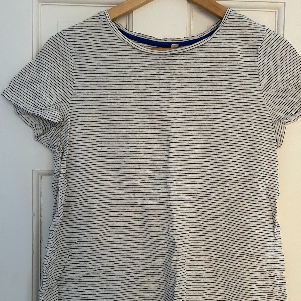 Boden Striped Short Sleeve Shirt